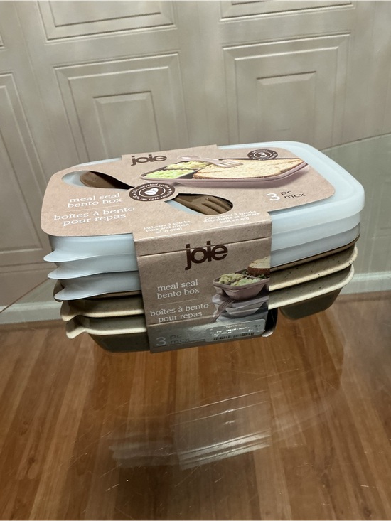 Joie Other - Brand NewJoie Meal Seal Bento Boxes with Lids and Sporks, BPA Free, Set of 3 New